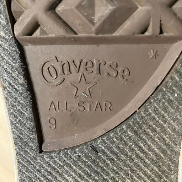 Converse Mens All Star High Top Peacock Acor Striped Sneakers Size 9 Blue SP EXC - Picture 11 of 12